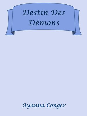 cover image of Destin Des Demons
